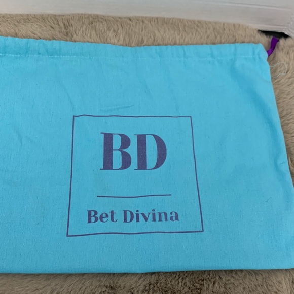 2 pcs bundle - Medium& Large teal Cotton-Canvas 100%washable dust bag -bundle - Picture 9 of 9